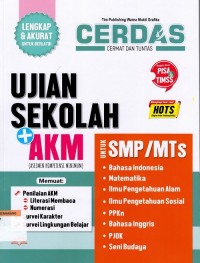 Image of Cerdas Ujian Sekolah + AKM untuk SMP/MTs